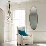 Подвесной светильник с шестью прозрачными стеклянными шарообразными плафонами Hinkley варинант исполнения - 3 | Loft Concept в Москве