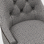 Мебельная ткань Шенилл серый цвет 142 см T4-46 варинант исполнения - 6 | Loft Concept в Москве