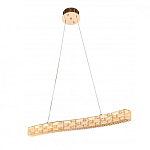 Люстра волнистой формы с текстурной огранкой Reflection of Reality варинант исполнения - 1 | Loft Concept в Москве