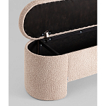 Банкетка Taks с местом для хранения букле капучино варинант исполнения - 3 | Loft Concept в Москве