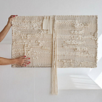 Панно гобелен из шерсти  wall panel Misty Morning варинант исполнения - 2 | Loft Concept в Москве