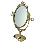 Зеркало настольное в бронзовой раме Royal Gold Mirrors  варинант исполнения - 1 | Loft Concept в Москве