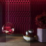 Гипсовая 3D Панель CRYSTAL SYMPHONY C варинант исполнения - 1 | Loft Concept в Москве