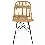 Стул с ротанговым плетением Wicker Stool без подлокотников варинант исполнения - 5 | Loft Concept в Москве