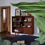 Стеллаж Retro Brown Rack варинант исполнения - 2 | Loft Concept в Москве