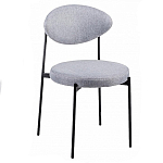 Стул металлический с мягкой спинкой и сиденьем Alfie Chair варинант исполнения - 3 | Loft Concept в Москве