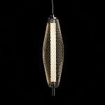 Люстра круглая каскадня с 5-ю плафонами из металлической сетки Mesh Lampshade Lighting варинант исполнения - 5 | Loft Concept в Москве