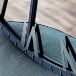 Часы настенные зеркальные с серебряным металлическим циферблатом Mirror Tower Clock варинант исполнения - 4 | Loft Concept в Москве