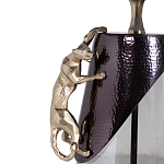 Настольная лампа с декором в виде ягуара Golden Jaguar варинант исполнения - 1 | Loft Concept в Москве