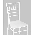 Стул Chiavari пластик белый варинант исполнения - 2 | Loft Concept в Москве