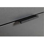 Комод цвета графит с 3-мя ящиками Strict Lines  варинант исполнения - 4 | Loft Concept в Москве