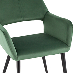 Стул с подлокотниками зеленый NEASAN STOOL варинант исполнения - 6 | Loft Concept в Москве