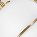 Потолочный светильник с плафоном в форме белого матового шара Hinkley варинант исполнения - 18 | Loft Concept в Москве