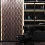 Гипсовая 3D панель с принтографией PM-36 варинант исполнения - 5 | Loft Concept в Москве