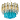 1960s Vintage Murano Glass Chandelier turquoise glass