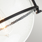 Потолочный светильник с прозрачным стеклянным шаром с эффектом пузырьков Hinkley варинант исполнения - 6 | Loft Concept в Москве