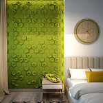 Гипсовая 3D Панель M-41 A, B варинант исполнения - 2 | Loft Concept в Москве