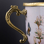 Фарфоровая чаша с бронзовыми элементами Eden Garden варинант исполнения - 5 | Loft Concept в Москве