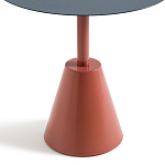 Стол для сада из стали Round Steel варинант исполнения - 3 | Loft Concept в Москве