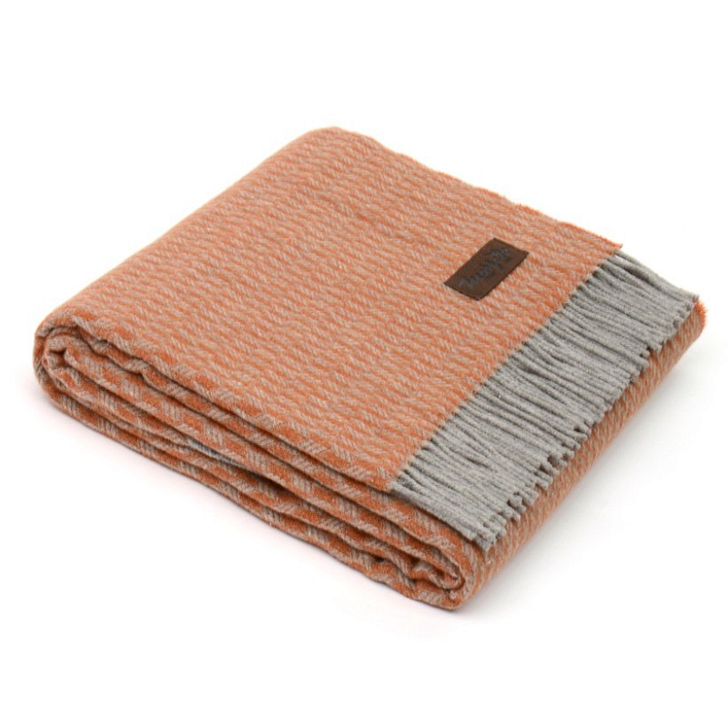 Плед GRIFONE 0002 Marzotto Розовый пастельный в Москве | Loft Concept 