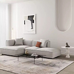 Дизайнерский журнальный стол белый в форме геометрических фигур Cydogic варинант исполнения - 2 | Loft Concept в Москве