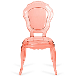 Прозрачный стул розовый LOUIS GHOST CHAIR Pink варинант исполнения - 2 | Loft Concept в Москве