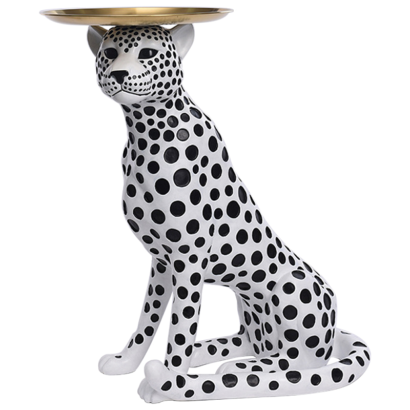     Leopard Tray Statuette      | Loft Concept 