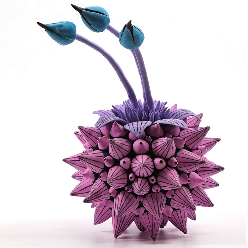    Tropical Fruit Alien Blue Tulip      | Loft Concept 