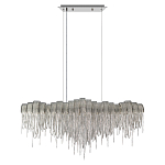 Люстра подвесная с металлическими дугами и длинными цепочками 115 см Atlantis Chain варинант исполнения - 11 | Loft Concept в Москве