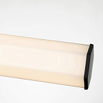 Бра для ванных комнат горизонтальное с длинным белым матовым плафоном в форме шестиугольника на круглом основании Hinkley варинант исполнения - 3 | Loft Concept в Москве