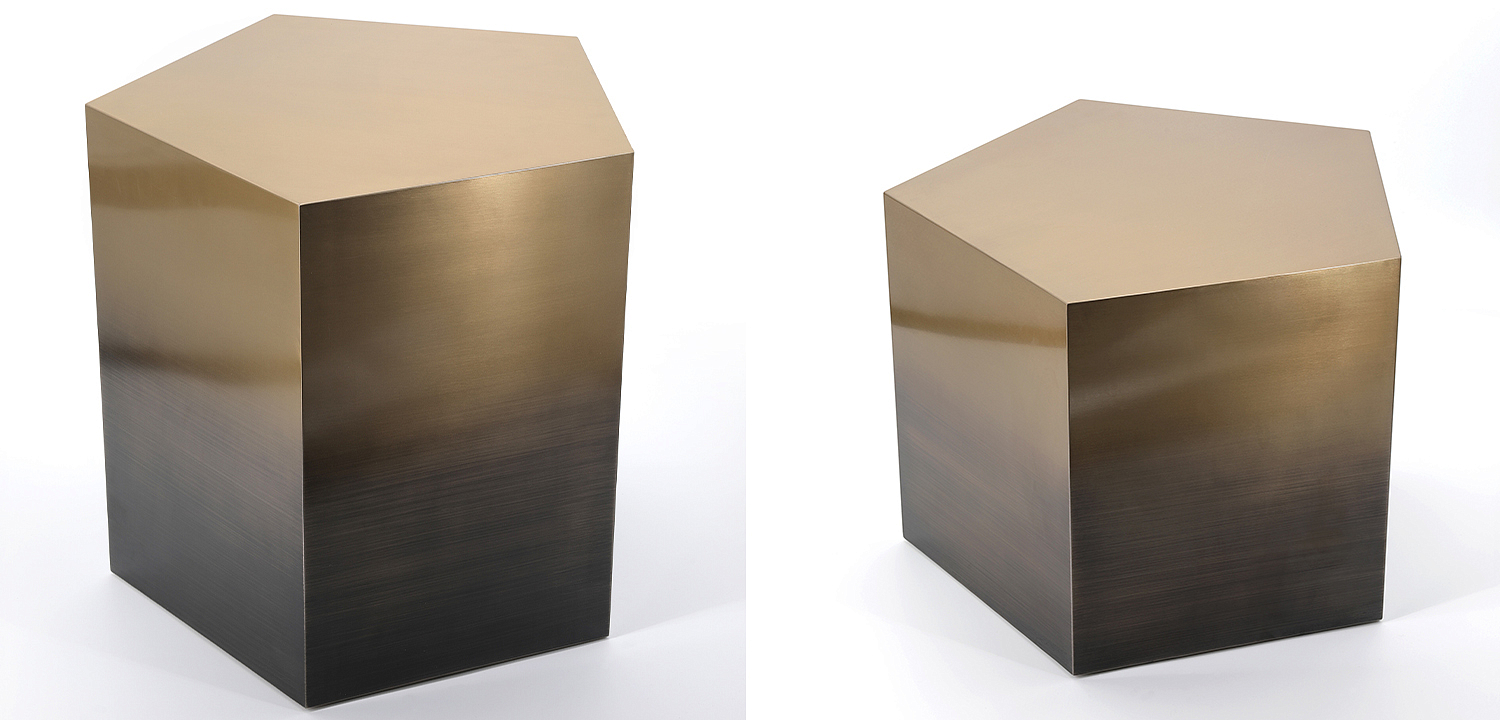 Пара приставных столов Pentagon Counter Table Пара приставных столов Pentagon Counter Table - Loft-Concept в Москве
