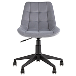 Мягкое компьютерное кресло Plushe Grey варинант исполнения - 3 | Loft Concept в Москве