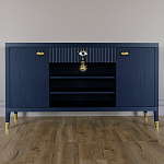 Комод-буфет Elsa Dreams Blue с открытыми полками   варинант исполнения - 5 | Loft Concept в Москве