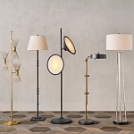 Торшер с абажурами из тонких металлических палочек Wild Thorns варинант исполнения - 3 | Loft Concept в Москве