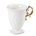 Кружка Seletti I-Mug Gold варинант исполнения - 1 | Loft Concept в Москве