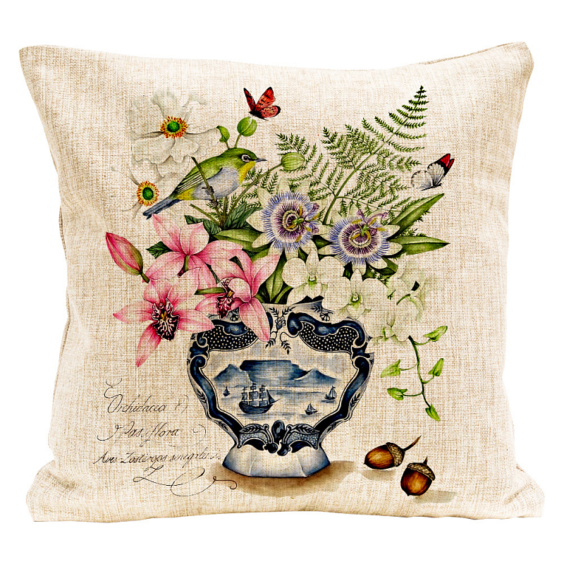   Exotic Bouquet Pillow     | Loft Concept 