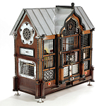 Декоративная антикварная клетка Wise Raven варинант исполнения - 2 | Loft Concept в Москве