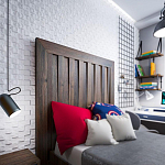 Гипсовая 3D Панель E-05 варинант исполнения - 1 | Loft Concept в Москве