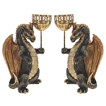 Подсвечник в виде дракона Dragon candlestick L or R варинант исполнения - 1 | Loft Concept в Москве