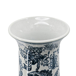 Ваза с классическим узором шинуазри синего цвета Blue & White Ornament  варинант исполнения - 2 | Loft Concept в Москве