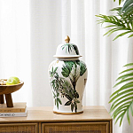 Ваза из фарфора с ручной росписью Leopard Collection  варинант исполнения - 4 | Loft Concept в Москве