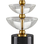 Настольная лампа с чашеобразными дисками на корпусе Glowing Waterfall варинант исполнения - 1 | Loft Concept в Москве