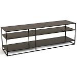 ТВ-тумба стальная с полками Chad TV-Stand варинант исполнения - 1 | Loft Concept в Москве