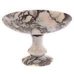 Фруктовница из натурального камня Мрамор Саянский Natural Stone Fruit Bowls варинант исполнения - 1 | Loft Concept в Москве