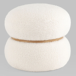 Пуф Полли S тедди белый варинант исполнения - 1 | Loft Concept в Москве
