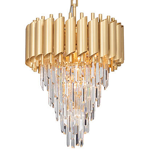 Empire Gold Chandelier Crystal D 50