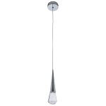 Подвесной светильник капля Acrylic Droplet Chrome Hanging Lamp варинант исполнения - 2 | Loft Concept в Москве