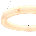 Люстра круглая с цельным каменным корпусом Unbreakable Stone варинант исполнения - 7 | Loft Concept в Москве