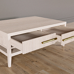 Кофейный стол Primo с двумя ящиками Светлый дуб варинант исполнения - 7 | Loft Concept в Москве