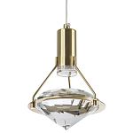 Подвесной светильник с плафоном в форме бриллианта Diamond Crystal Hanging Lamp варинант исполнения - 1 | Loft Concept в Москве